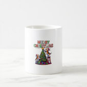 ペット動物愛好家クリスマスビーグルドッグ飾ズChri コーヒーマグカップ (中央)