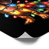 ペット動物愛好家ダシュンドドッグトナカイ〔雄ジカの〕枝角C ポスター (角)