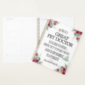 ペット医師の獣医ありがとう プランナー手帳 (ディスプレー)