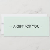 ペット又はグルーミングのペット犬のオーナー贈与証 招待状 (裏面)