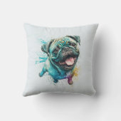 ペット友達ドッグパパキャットマムギフトBFFベスティーズ写真 クッション (裏面)