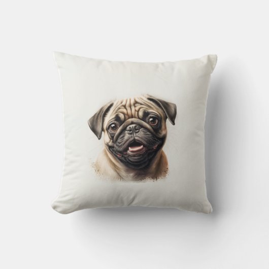 ペット友達ドッグパパキャットマムギフトBFFベスティーズ写真 クッション (正面)