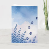 ペット同情的なカードムーンフラワーシリーズ カード (裏面)