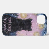 ペット名を永遠にパーソナライズす恋しく思る Case-Mate iPhoneケース (裏面 (横))