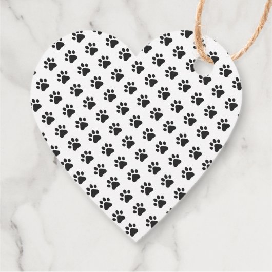 ペット名ポープリントキャットドッグアニマル白黒おもしろい フェイバータグ (裏面)