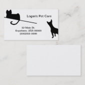ペット名刺 名刺 (正面/裏面)