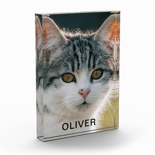 ペット名 フォトブロック (左)