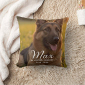 ペット喪失のお悔やみ 犬 クッション (ブランケット)