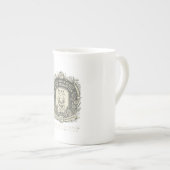 ペット喪失を偲ぶコーヒー ボーンチャイナマグカップ (正面右)
