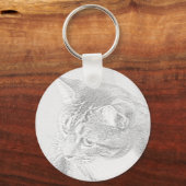 ペット大切。 キーホルダー (正面)