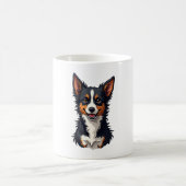ペット大好きな方のための犬 コーヒーマグカップ (中央)