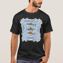 ペット好きのための漁師風ユーモア Tシャツ