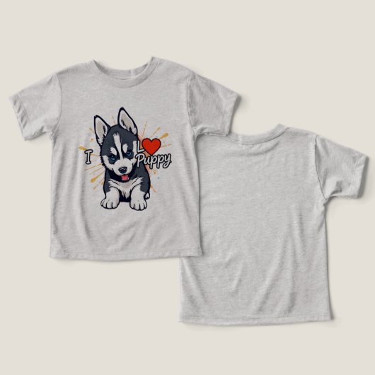 ペット好き | 子供服 (デザイン正面&裏面)