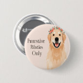 ペット好き 缶バッジ (正面&裏面)