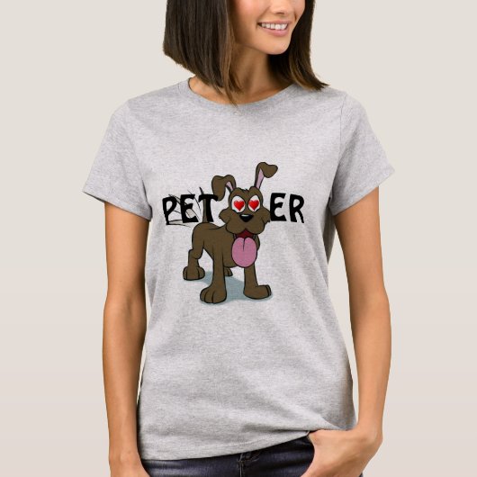 ペット好きTシャツ Tシャツ (正面)