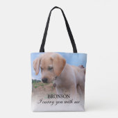 ペット家族2フォトメモリアル トートバッグ (裏面)