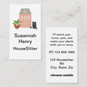 ペット工場を建てる 名刺 (正面/裏面)