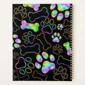 ペット座って、犬の歩く、グルーミングアポイントメント プランナー手帳 (裏面)