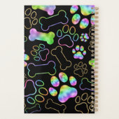 ペット座って、犬の歩く、グルーミングアポイントメント プランナー手帳 (裏面)