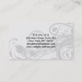 ペット座りサービス名刺 ロイヤリティカード (裏面)