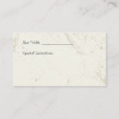 ペット座りサービス名刺 予約カード (裏面)