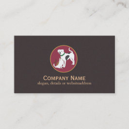 ペット座りサービス名刺 名刺