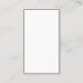 ペット座りペット犬歩くサービスカワイイ 名刺 (裏面)