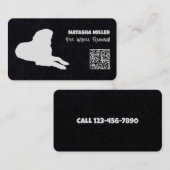 ペット廃棄物除去QR 名刺 (正面/裏面)