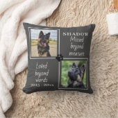 ペット恋しく思記念記念写真カスタムより クッション (ブランケット)