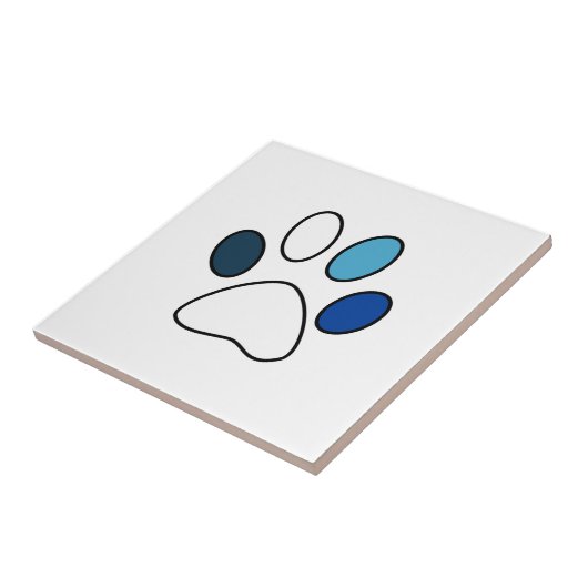 ペット恋人のためのスタイリッシュ、上品おもしろい タイル (側面)