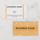 ペット恋人の名刺 名刺 (正面/裏面)