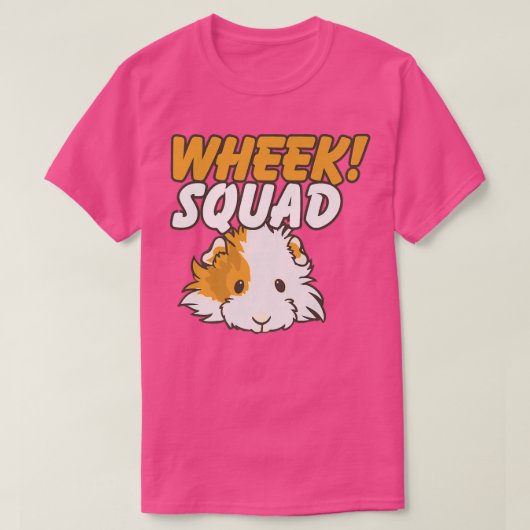 ペット恋人I毛皮のポテトIかわいいギニア豚Iホエック Tシャツ (デザイン正面)