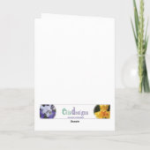 ペット悔やみや弔慰の猫カードの紛失 カード (裏面)