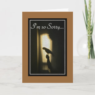 ペット悔やみや弔慰、オウムの損失、アフリカグレイの影 カード