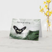 ペット悔やみや弔慰 カード (黄色い花)