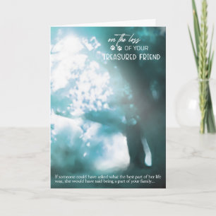 ペット悔やみや弔慰 – 家族で大切な友達を失う カード