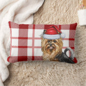 ペット愛好クリスマスバイワーテリアードグッドプレイド ランバークッション (ブランケット)