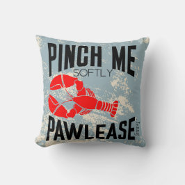 ペット愛好家のための赤いロブスターデザイン クッション