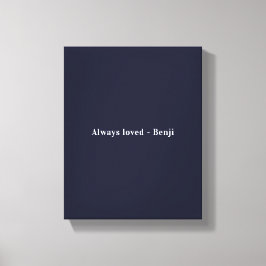 ペット愛好家の記念品 キャンバスプリント