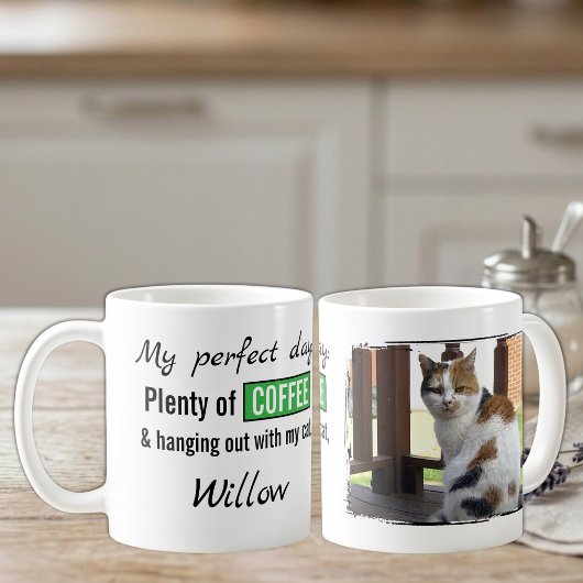 ペット愛猫犬コーヒーグリーン コーヒーマグカップ