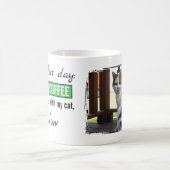 ペット愛猫犬コーヒーグリーン コーヒーマグカップ (中央)