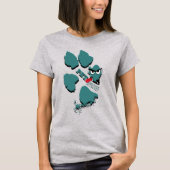 ペット承認されたポープリントアートティー Tシャツ (正面)