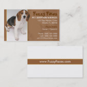 ペット採用の名刺 名刺 (正面/裏面)