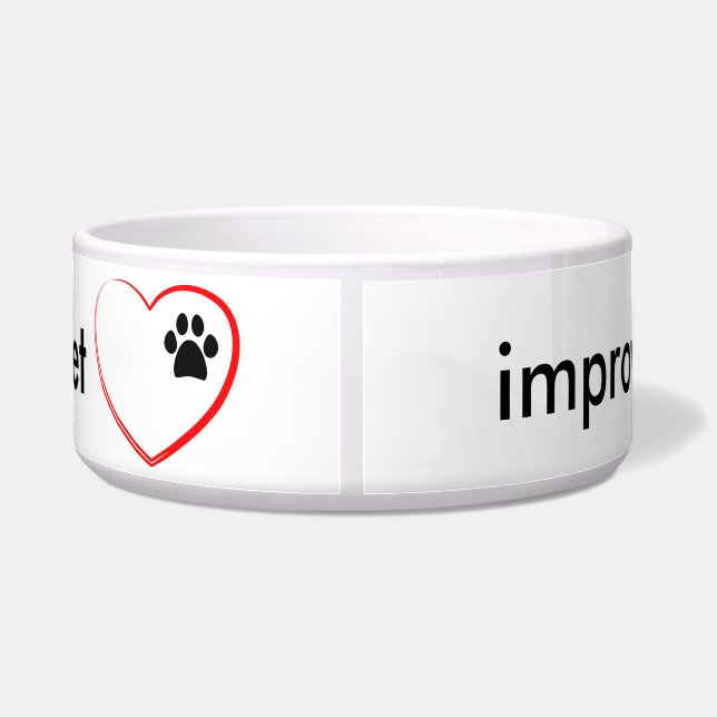 ペット採用 ボウル (裏面)
