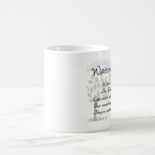 ペット損失の悔やみや弔慰のマグ コーヒーマグカップ (中央)