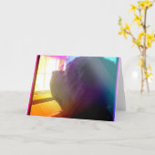 ペット損失の挨拶状 カード (黄色い花)