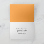 ペット損失少年と犬 カード (内部)