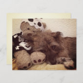 ペット損失記念カードにハートを印刷する (正面/裏面)