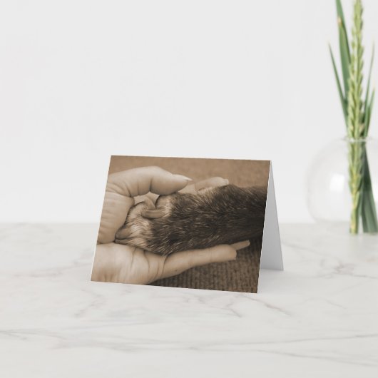 ペット損失-天使のTouch カード (正面)