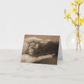 ペット損失-天使のTouch カード (黄色い花)